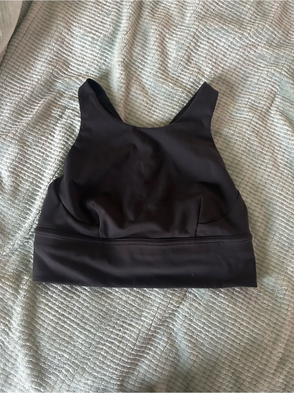 lululemon athletica Black High-Neck Sports Bra